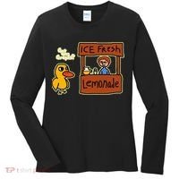 Ice Fresh Lemonade Duck Funny Got Any Grapes Love Gift Women's Long Sleeve Shirt thumb 0