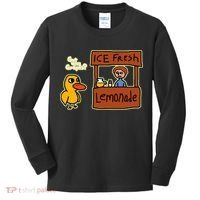 Ice Fresh Lemonade Duck Funny Got Any Grapes Love Gift Kids Long Sleeve Shirt thumb 0