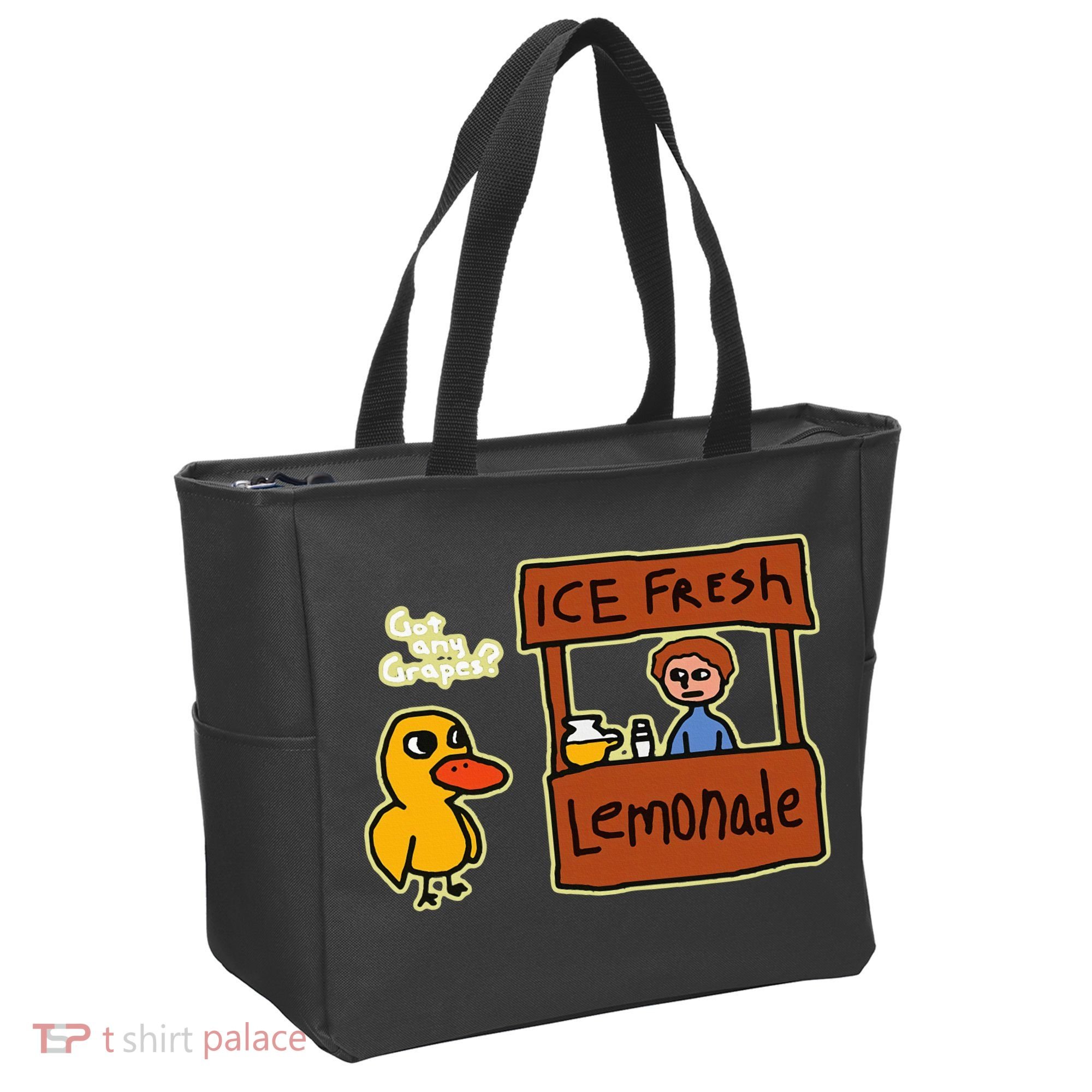 Ice Fresh Lemonade Duck Funny Got Any Grapes Love Gift Tote Bag