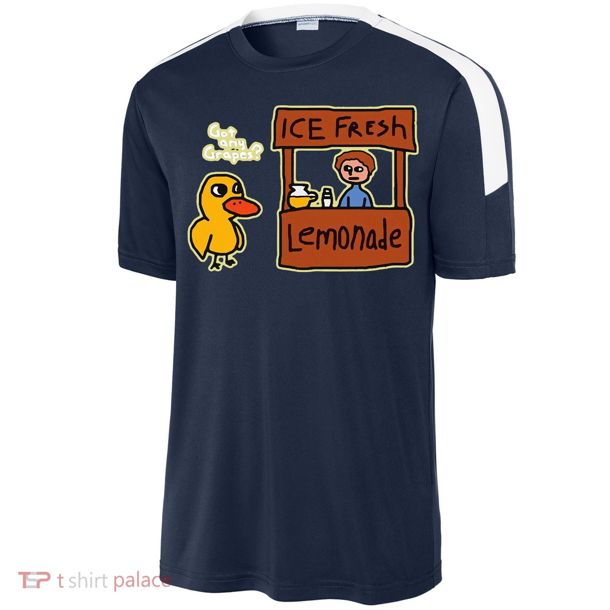 Ice Fresh Lemonade Duck Funny Got Any Grapes Love Gift Sport-Tek Competitor United Soccer Jersey