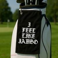 I Feel Like Jambo Golf Towel thumb 2