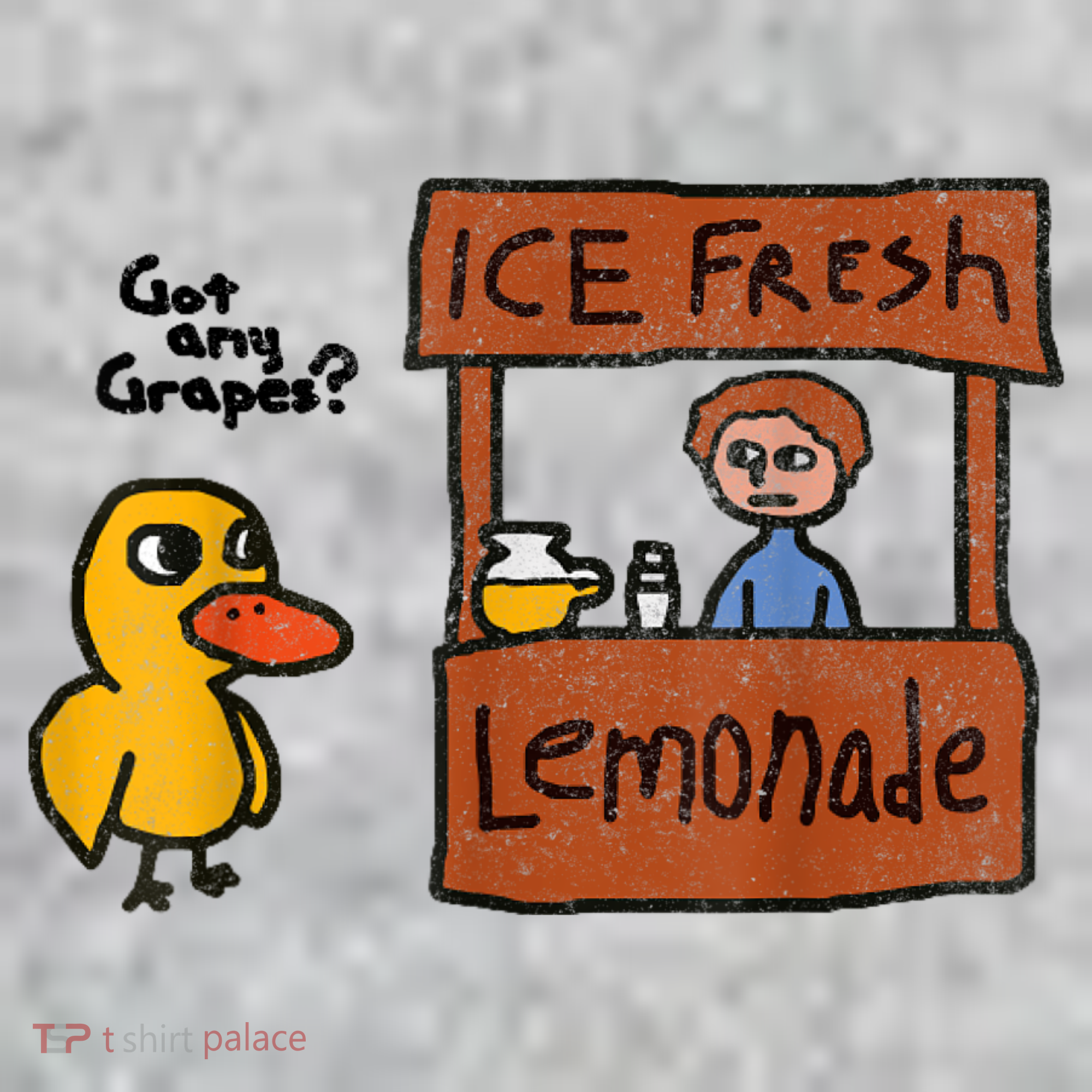 Ice Fresh Lemonade Got Any Grapes Duck Funny Gift Sweatshirt
