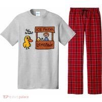 Ice Fresh Lemonade Got Any Grapes Duck Funny Gift Pajama Set thumb 0