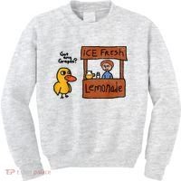 Ice Fresh Lemonade Got Any Grapes Duck Funny Gift Kids Sweatshirt thumb 0