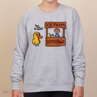 Ice Fresh Lemonade Got Any Grapes Duck Funny Gift Women's Sweatshirt thumb 0
