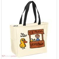 Ice Fresh Lemonade Got Any Grapes Duck Funny Gift Tote Bag thumb 2
