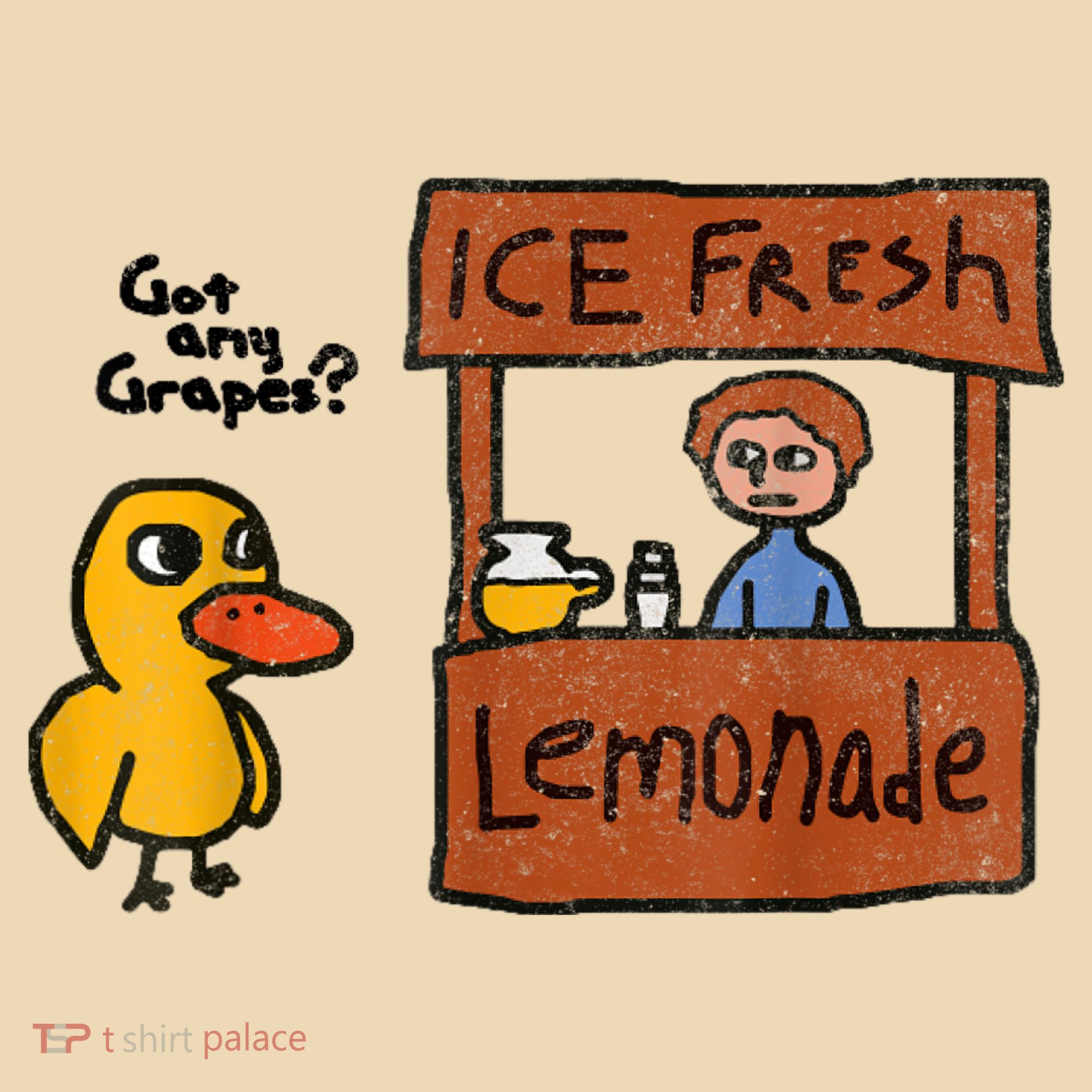 Ice Fresh Lemonade Got Any Grapes Duck Funny Gift Tote Bag