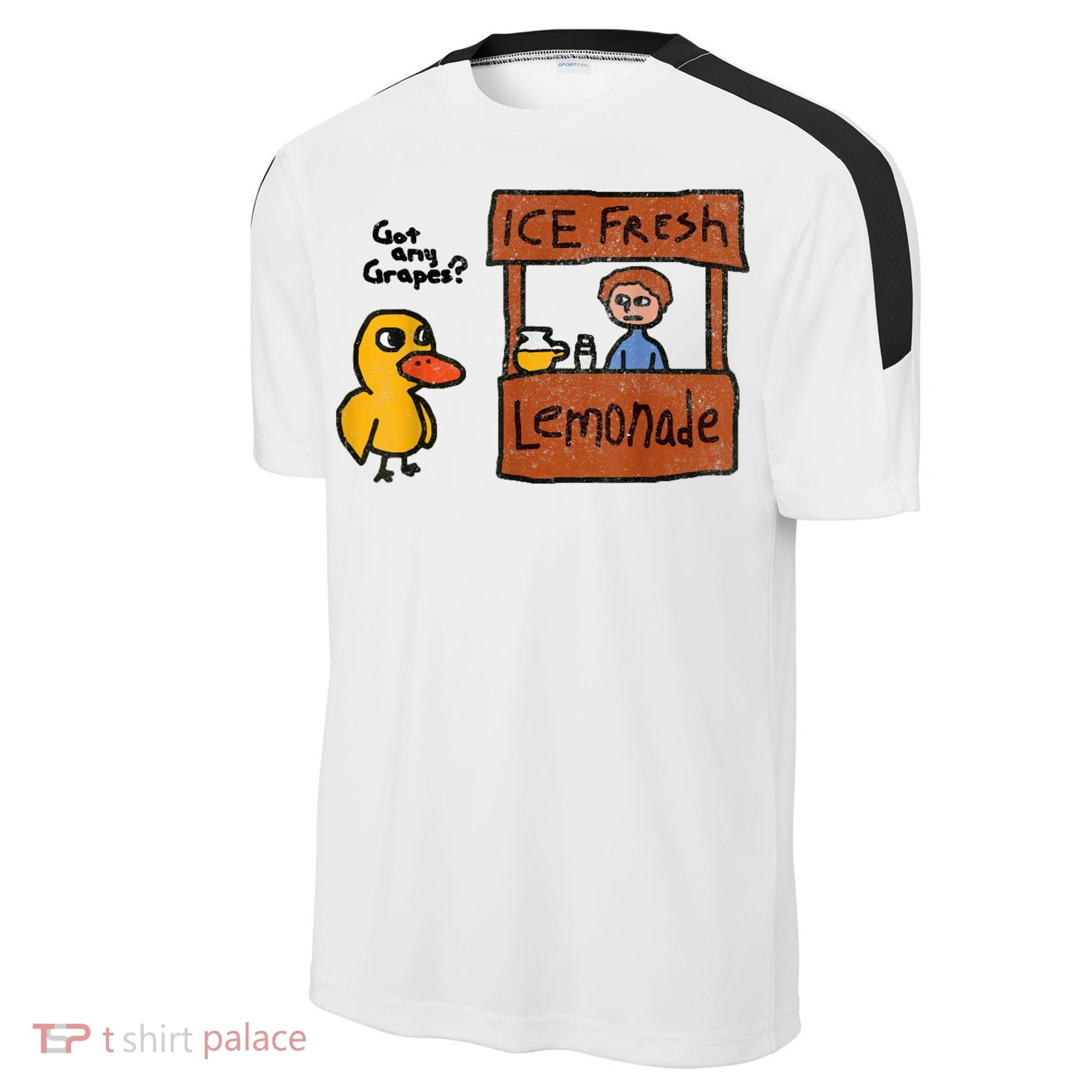 Ice Fresh Lemonade Got Any Grapes Duck Funny Gift Sport-Tek Competitor United Soccer Jersey