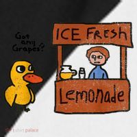 Ice Fresh Lemonade Got Any Grapes Duck Funny Gift Sport-Tek Competitor United Soccer Jersey thumb 4