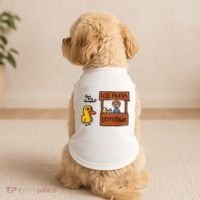 Ice Fresh Lemonade Got Any Grapes Duck Funny Gift Doggie Tank thumb 2
