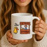 Ice Fresh Lemonade Got Any Grapes Duck Funny Gift Coffee Mug thumb 3
