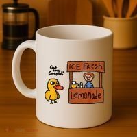 Ice Fresh Lemonade Got Any Grapes Duck Funny Gift Coffee Mug thumb 4
