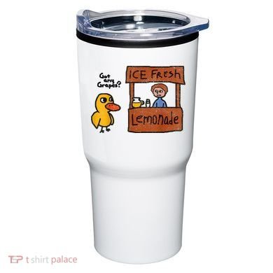 Ice Fresh Lemonade Got Any Grapes Duck Funny Gift Tumbler