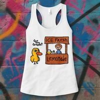 Ice Fresh Lemonade Got Any Grapes Duck Funny Gift Women's Tank Top thumb 3