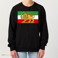 Iran Flag Lion And Sun Women's Sweatshirt thumb 0