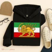 Iran Flag Lion And Sun Hoodie thumb 4