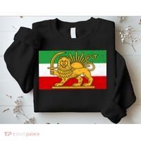 Iran Flag Lion And Sun Sweatshirt thumb 2
