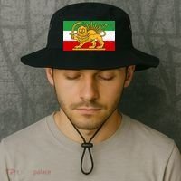Iran Flag Lion And Sun Bucket Hat thumb 2