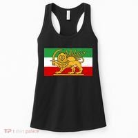 Iran Flag Lion And Sun Women's Tank Top thumb 0