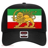 Iran Flag Lion And Sun Hat thumb 0