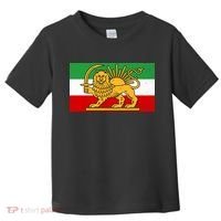 Iran Flag Lion And Sun Toddler T-Shirt thumb 0