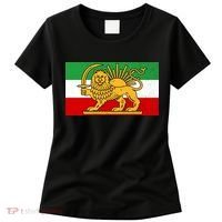 Iran Flag Lion And Sun Women's T-Shirt thumb 0