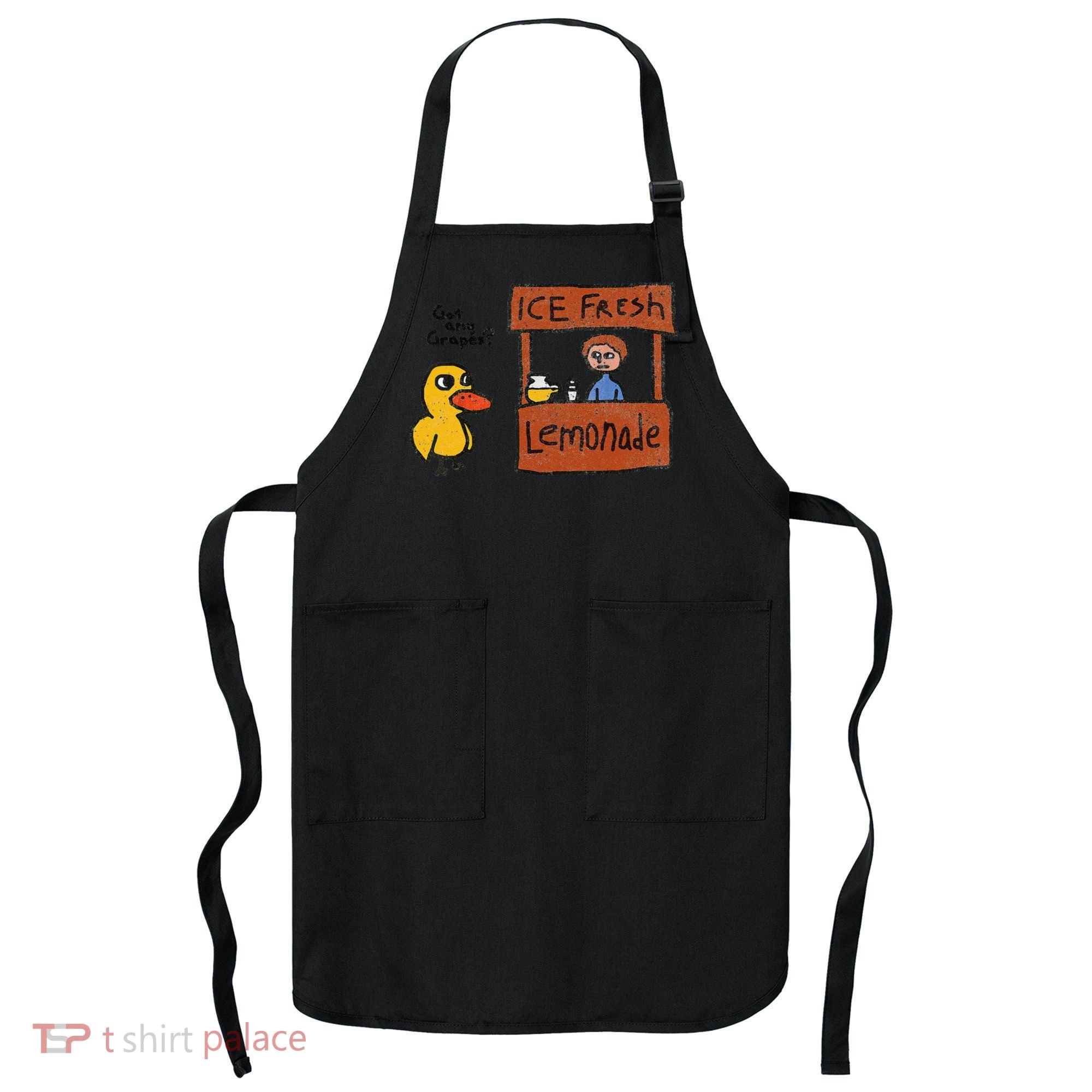 Ice Fresh Lemonade Got Any Grapes Duck Funny Gift Apron