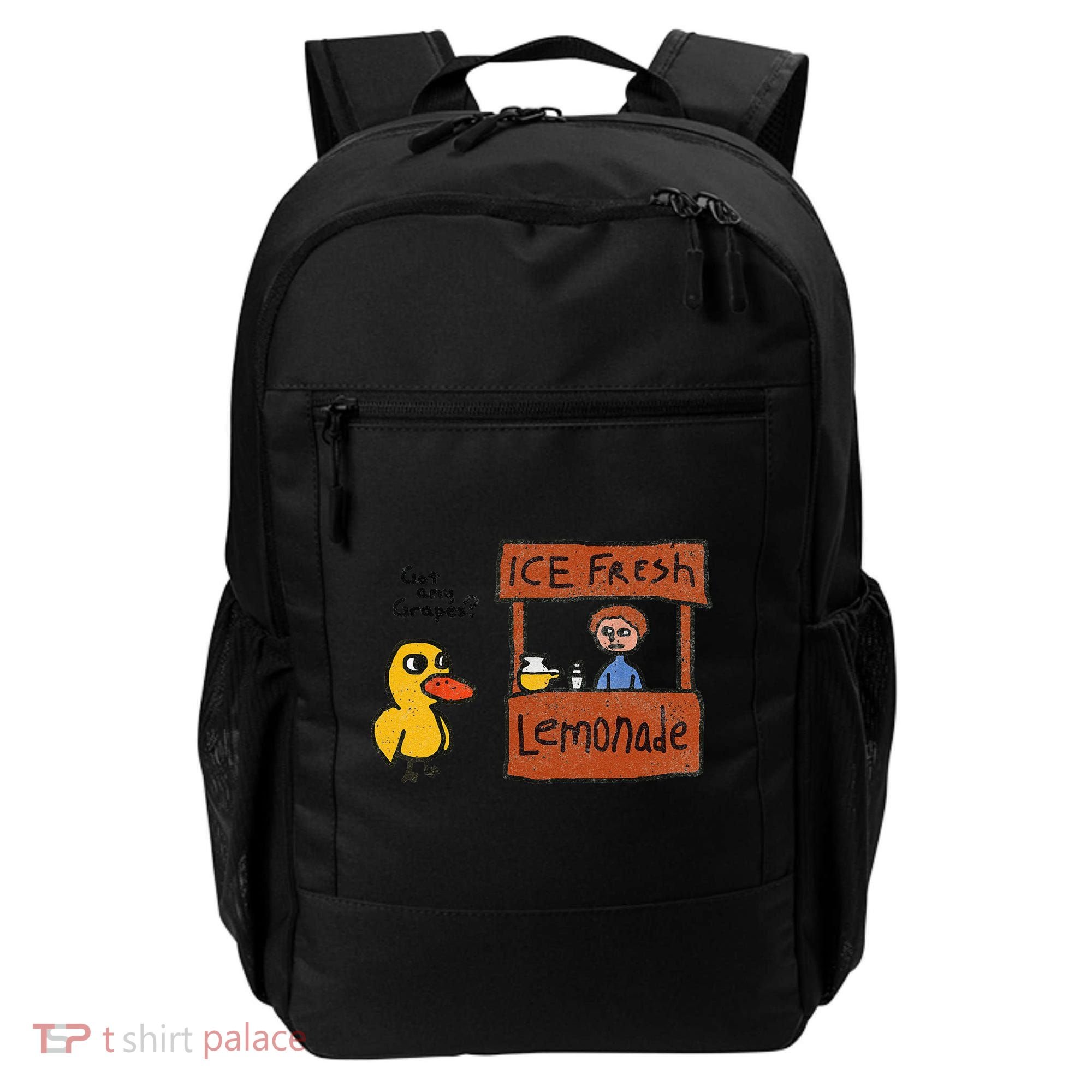 Ice Fresh Lemonade Got Any Grapes Duck Funny Gift Backpack