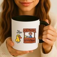 Ice Fresh Lemonade Got Any Grapes Duck Funny Gift Coffee Mug thumb 3