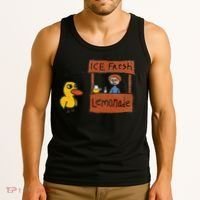 Ice Fresh Lemonade Got Any Grapes Duck Funny Gift Tank Top thumb 3
