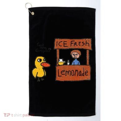 Ice Fresh Lemonade Got Any Grapes Duck Funny Gift Golf Towel