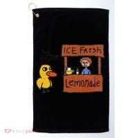 Ice Fresh Lemonade Got Any Grapes Duck Funny Gift Golf Towel thumb 0