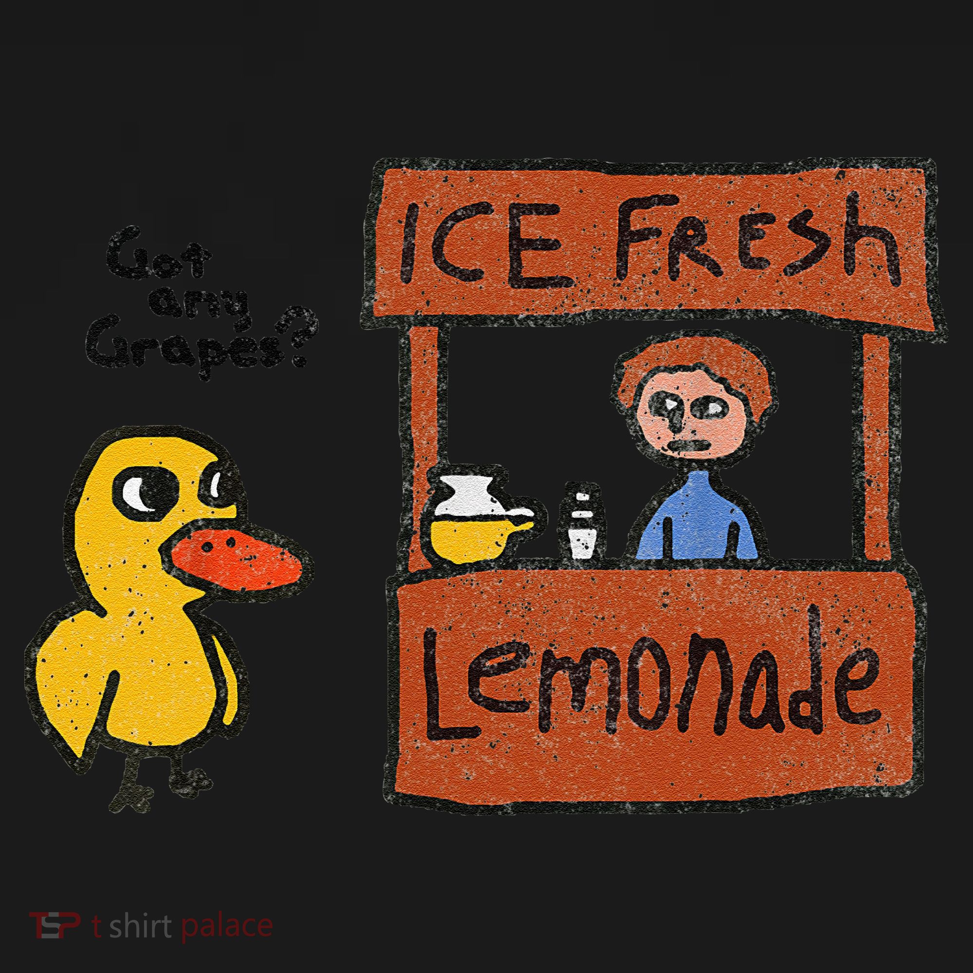 Ice Fresh Lemonade Got Any Grapes Duck Funny Gift Kids Sweatshirt