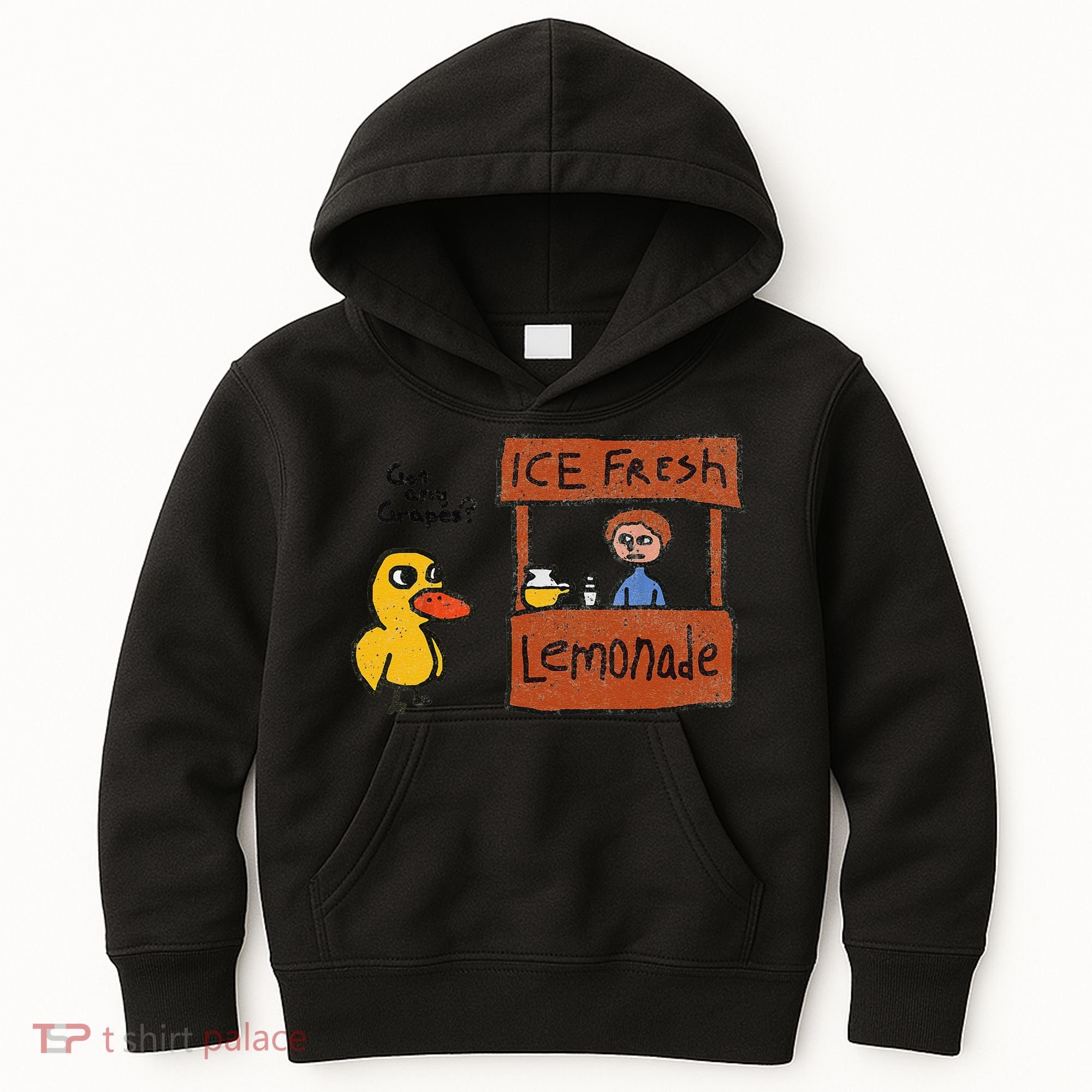 Ice Fresh Lemonade Got Any Grapes Duck Funny Gift Kids Hoodie