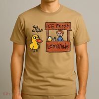 Ice Fresh Lemonade Got Any Grapes Duck Funny Gift T-Shirt thumb 3