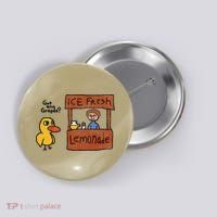 Ice Fresh Lemonade Got Any Grapes Duck Funny Gift Button thumb 0