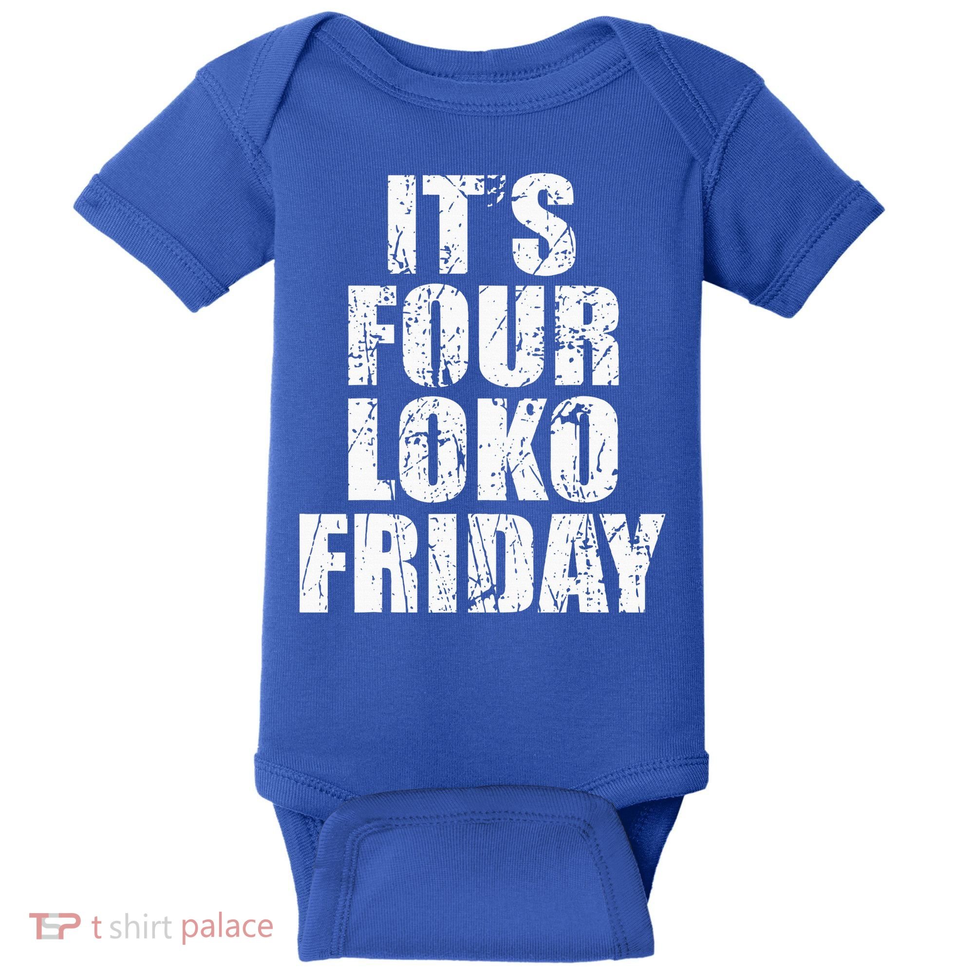 It’s Four Loko Friday And I Have A Gun Baby Bodysuit