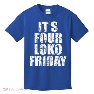 It’s Four Loko Friday And I Have A Gun Kids T-Shirt