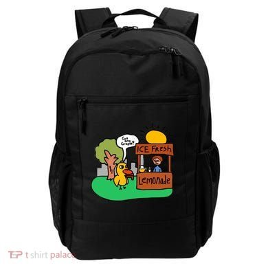 Ice Fresh Lemonade Got Any Grapes Duck Funny Gift Backpack