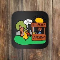 Ice Fresh Lemonade Got Any Grapes Duck Funny Gift Coaster thumb 0