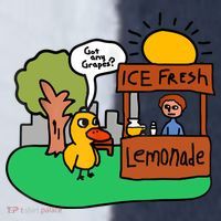Ice Fresh Lemonade Got Any Grapes Duck Funny Gift Sport-Tek Competitor United Soccer Jersey thumb 4