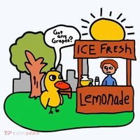 Ice Fresh Lemonade Got Any Grapes Duck Funny Gift Hoodie thumb 2