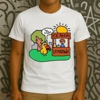 Ice Fresh Lemonade Got Any Grapes Duck Funny Gift T-Shirt thumb 3