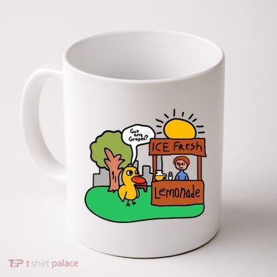Ice Fresh Lemonade Got Any Grapes Duck Funny Gift Coffee Mug