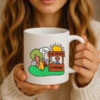 Ice Fresh Lemonade Got Any Grapes Duck Funny Gift Coffee Mug thumb 3