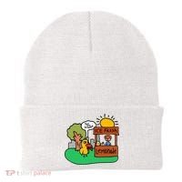 Ice Fresh Lemonade Got Any Grapes Duck Funny Gift Beanie thumb 0