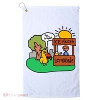 Ice Fresh Lemonade Got Any Grapes Duck Funny Gift Golf Towel thumb 0