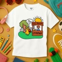 Ice Fresh Lemonade Got Any Grapes Duck Funny Gift Kids T-Shirt thumb 3
