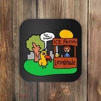 Ice Fresh Lemonade Got Any Grapes Duck Funny Gift Coaster thumb 0