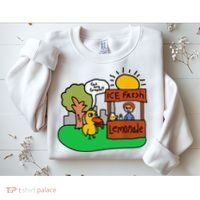 Ice Fresh Lemonade Got Any Grapes Duck Funny Gift Sweatshirt thumb 2